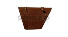 Royal Enfield GT and Interceptor 650 Side Panel Bag With Pocket Genuine Leather - SPAREZO